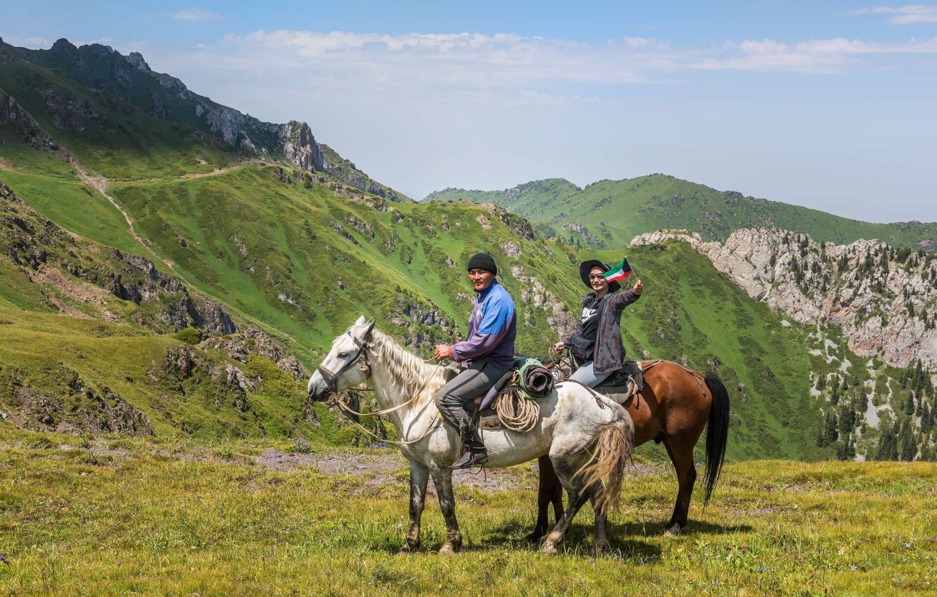 Конный тур в Казахстане